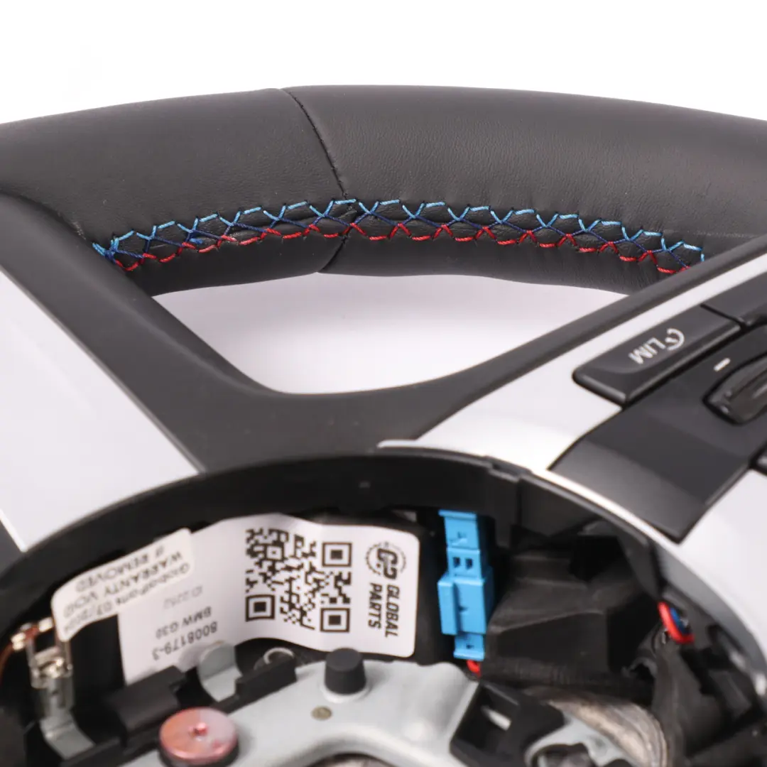 Lenkrad BMW G30 G31 G32 X5 G05 M Sport NEU Schwarz Leder Schalt Wippen - SKU 8008179-3 - Teilenummer 8008179