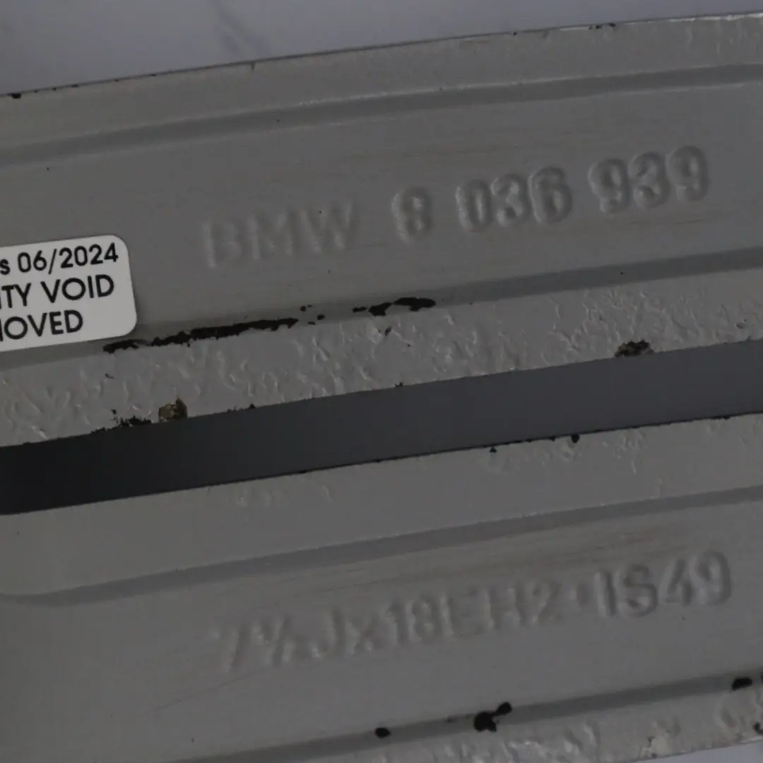 Front Alloy Wheel Rim 18" 7,5J M double Spoke 208 to BMW 1 Series E81 E87 with Part number 8036939 BMW 1 Series E81 E87 Front Alloy Wheel Rim 18" 7,5J M double Spoke 208 - SKU 8036939-3 - Part number 8036939