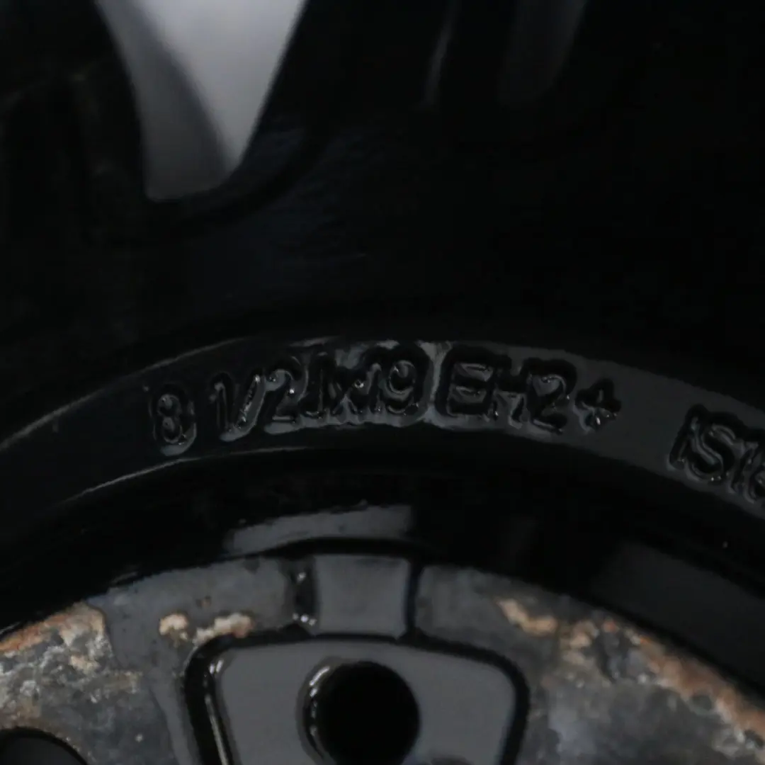 Front Black Alloy Wheel Rim 19" 8,5J ET:18 M Double Spoke 172 to BMW E60 E61 with Part number 8036948 BMW E60 E61 Front Black Alloy Wheel Rim 19" 8,5J ET:18 M Double Spoke 172 - SKU 8036948-7 - Part number 8036948