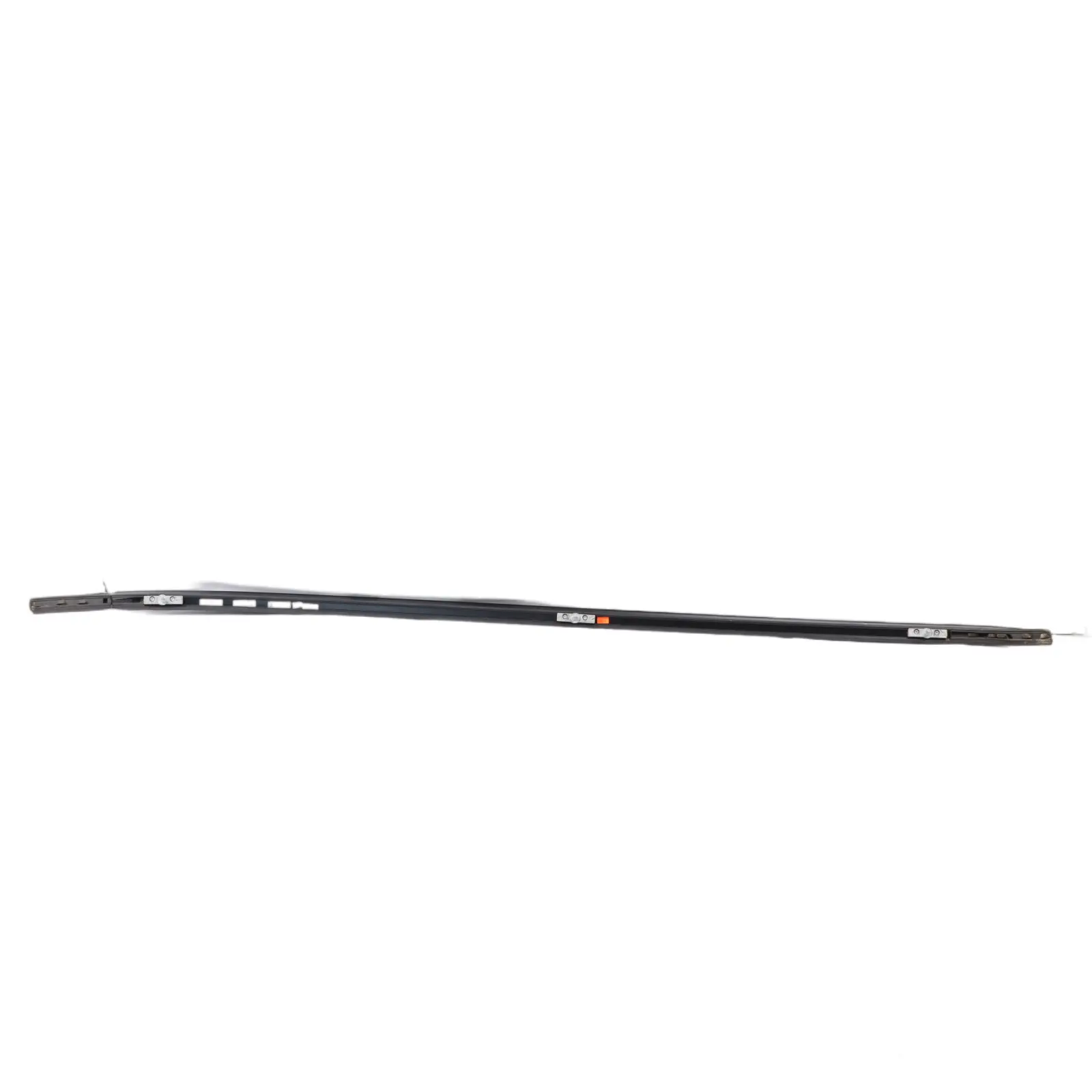 BMW X3 F25 Izquierda Derecha Techo Barandilla Rack Moldura Alto Brillo Negro