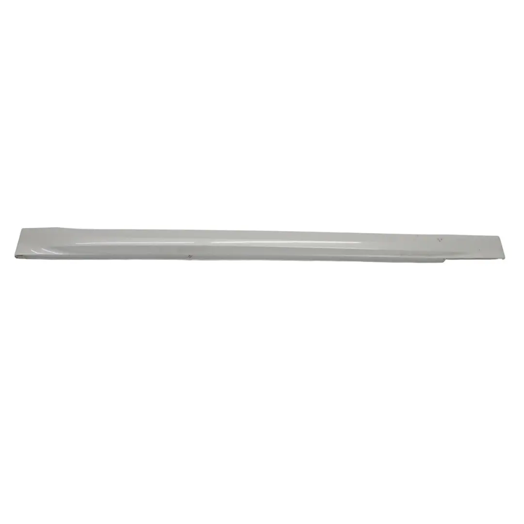 BMW X1 E84 Side Skirt M Sport Sill Cover Right O/S Mineralweiss White - A96 - SKU 8047544-MW - Part number 8047544