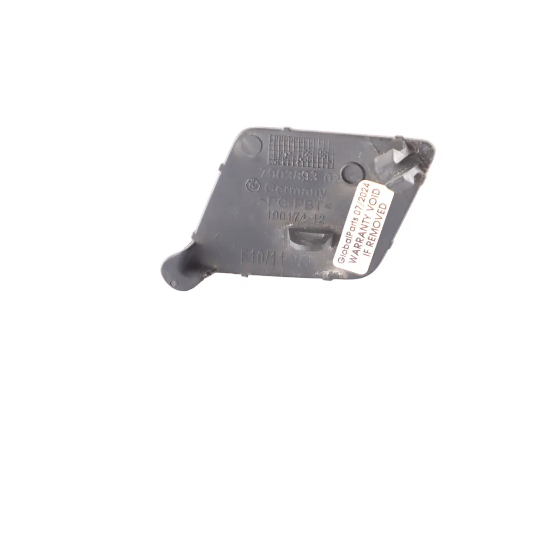  Towing Eye Hook Cover BMW F10 Front Bumper Cap Imperial Blue - A89 - SKU 8048681-IBB - Part number 8048681