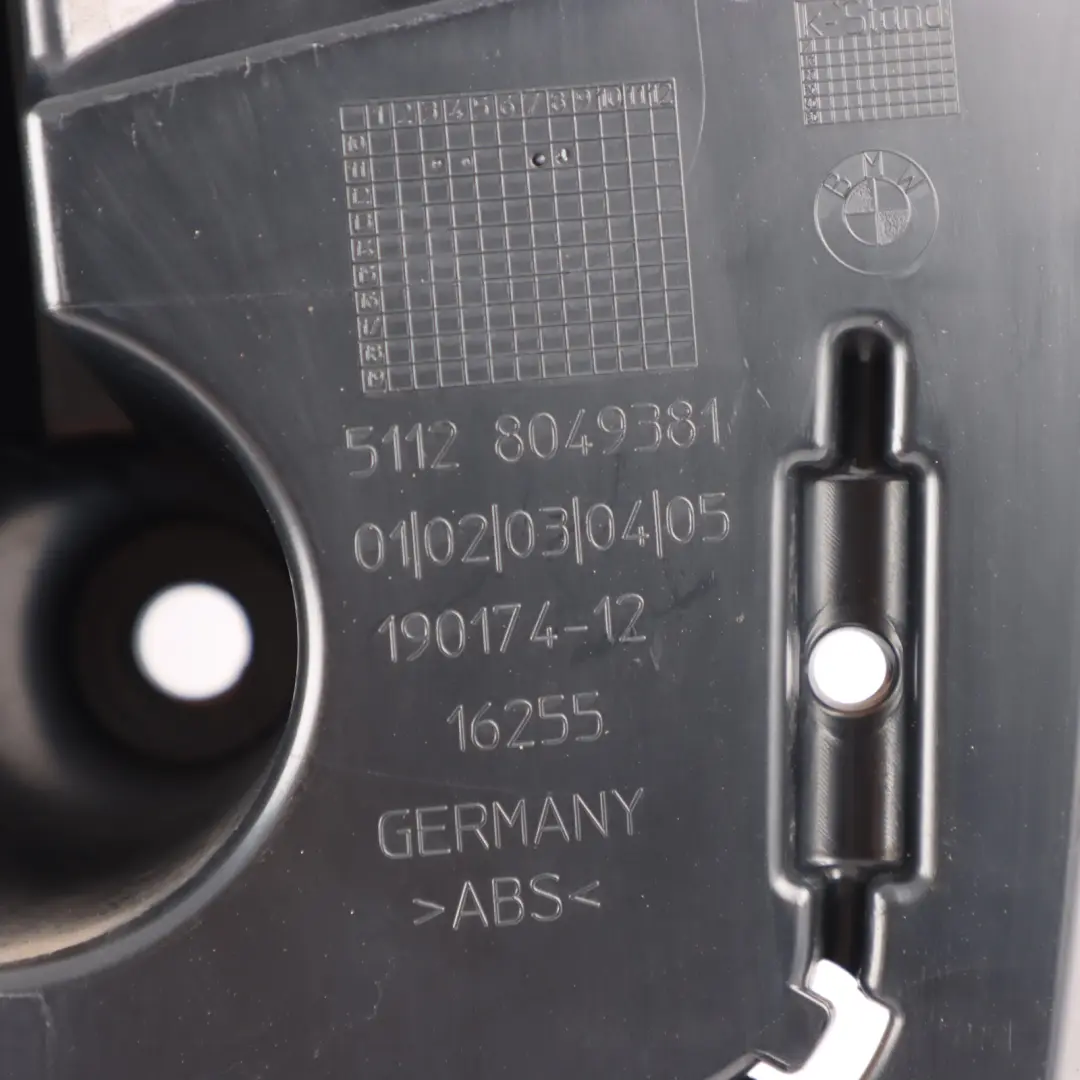 Bumper Bracket Rear Left N/S Carrier Support Holder Mount to BMW F07 GT with Part number 8049381 BMW F07 GT Bumper Bracket Rear Left N/S Carrier Support Holder Mount - SKU 8049381 - Part number 8049381