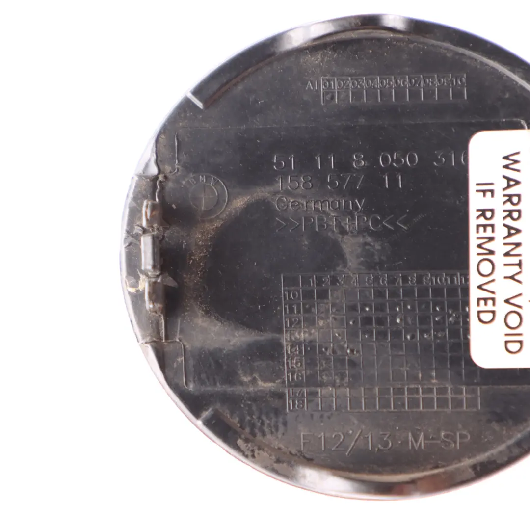 Front Bumper Cover Towing Eye Flap Carbon Black - 416 8050316 to BMW F13 M Sport with Part number 8052710 BMW F13 M Sport Front Bumper Cover Towing Eye Flap Carbon Black - 416 8050316 - SKU 8052710-CAR - Part number 8052710