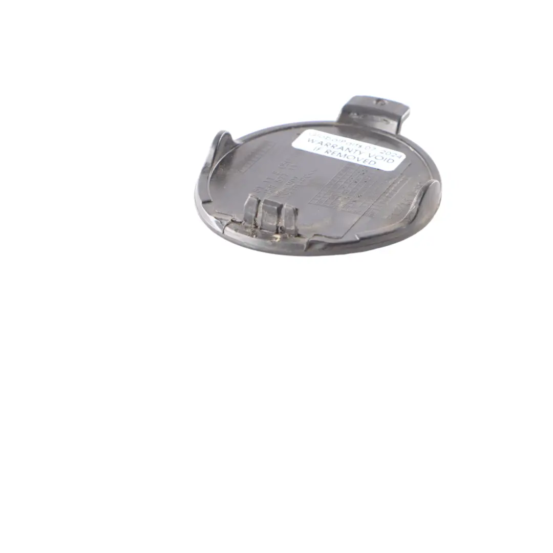 Front Bumper Cover Towing Eye Flap Carbon Black - 416 8050316 to BMW F13 M Sport with Part number 8052710 BMW F13 M Sport Front Bumper Cover Towing Eye Flap Carbon Black - 416 8050316 - SKU 8052710-CAR - Part number 8052710