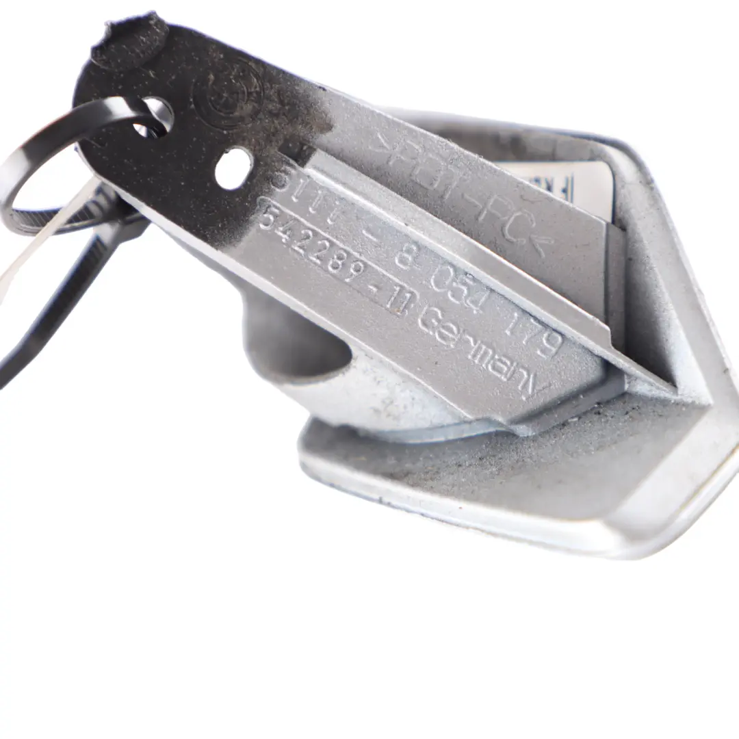 Headlight Washer Nozzle Cover Glacier Silver - A83 8054179 to BMW F30 with Part number 8067969 BMW F30 Headlight Washer Nozzle Cover Glacier Silver - A83 8054179 - SKU 8067969-GSB - Part number 8067969