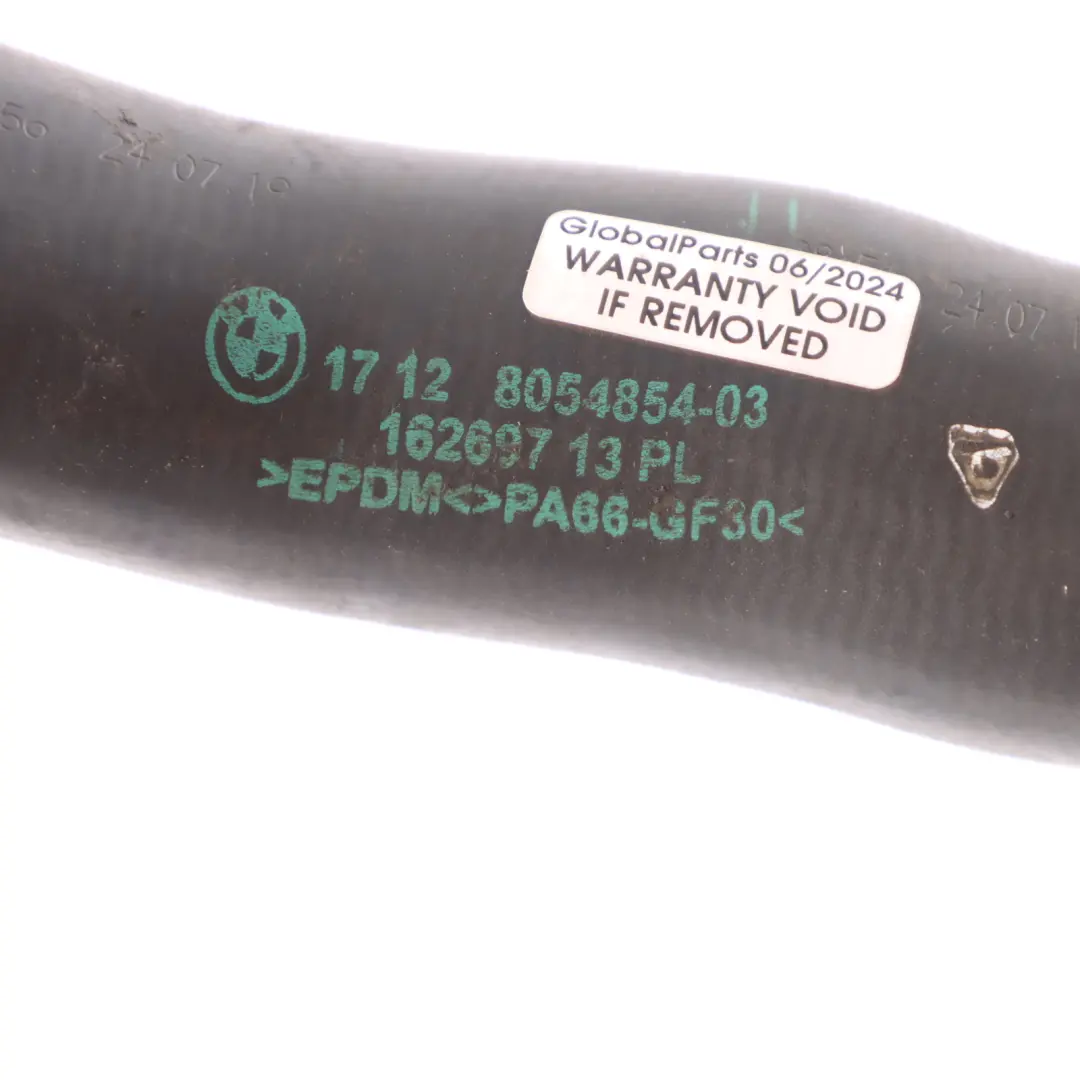 Coolant Hose BMW X3 F97 X4 F98 Water Pump Cooling Pipe Line to with Part number 8054854 Coolant Hose BMW X3 F97 X4 F98 Water Pump Cooling Pipe Line - SKU 8054854 - Part number 8054854