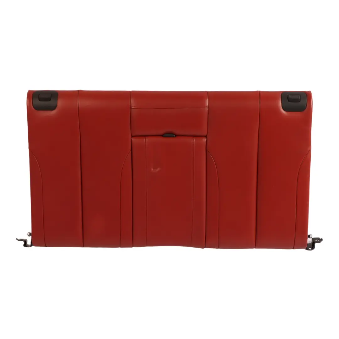 BMW F83 Convertible Rear Seat Backrest Cover Black Leather Red - SKU 8054892 - Part number 8054892
