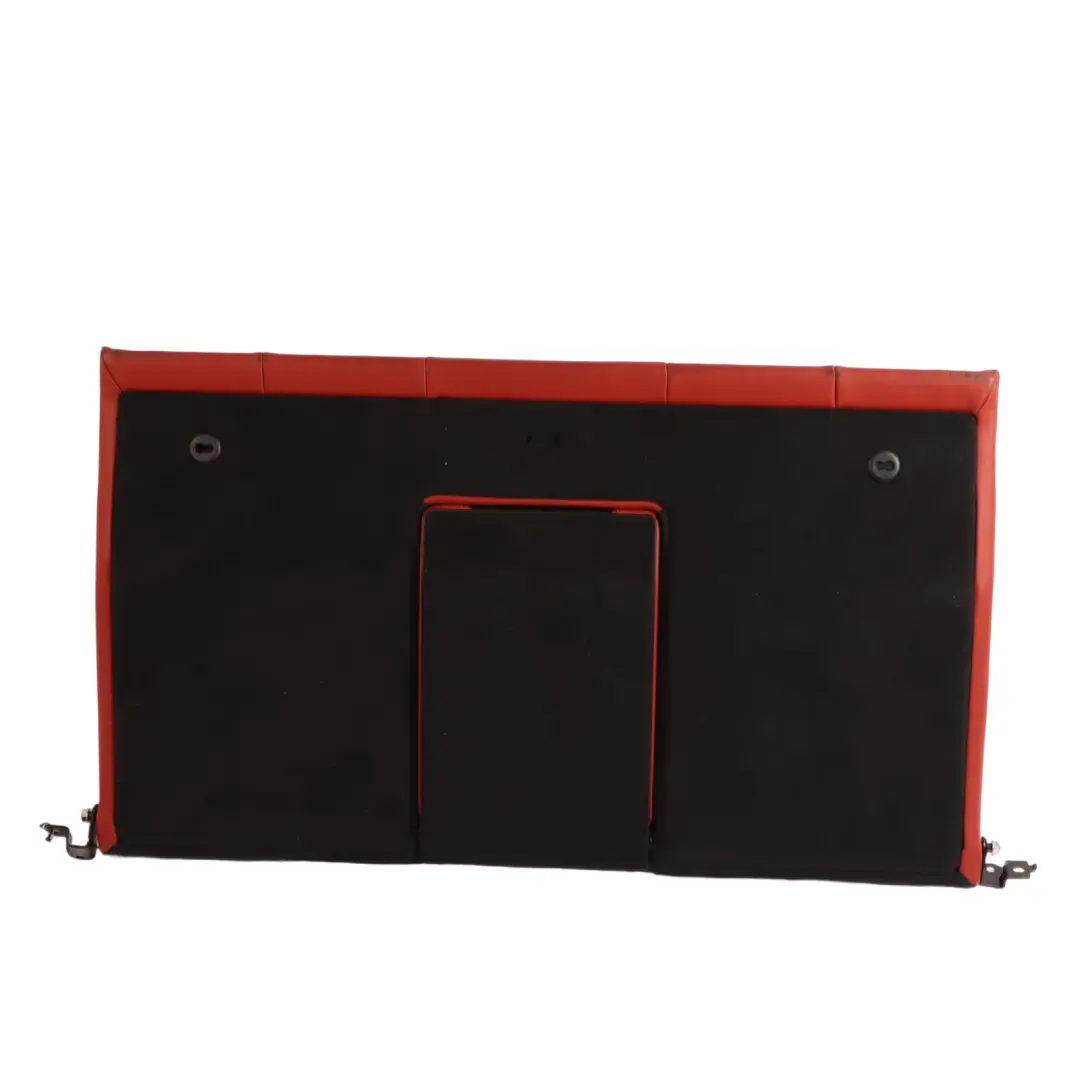 Backrest Cover Black Leather Red to BMW F83 Convertible Rear Seat with Part number 8054892 BMW F83 Convertible Rear Seat Backrest Cover Black Leather Red - SKU 8054892 - Part number 8054892