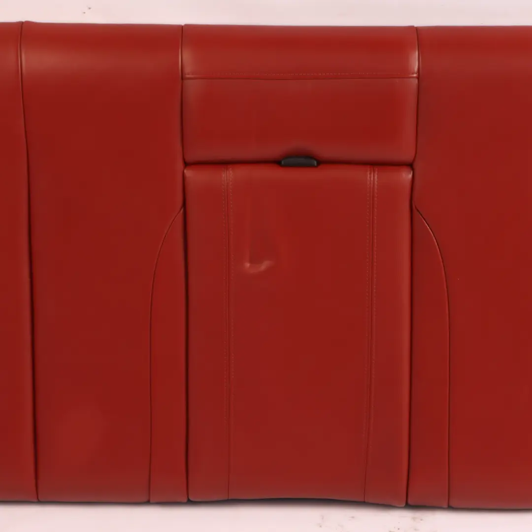 BMW F83 Convertible Rear Seat Backrest Cover Black Leather Red - SKU 8054892 - Part number 8054892
