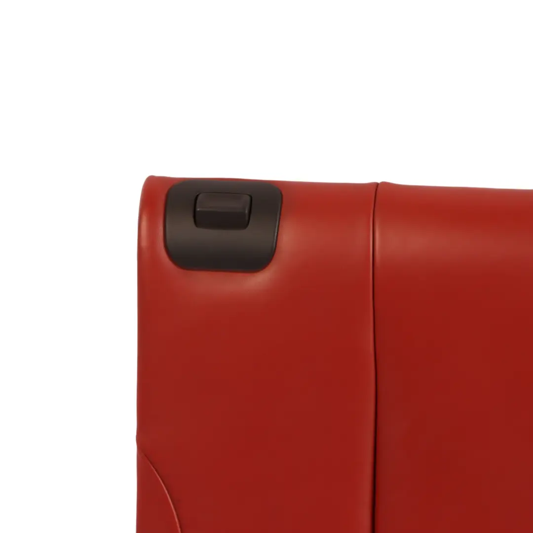 Backrest Cover Black Leather Red to BMW F83 Convertible Rear Seat with Part number 8054892 BMW F83 Convertible Rear Seat Backrest Cover Black Leather Red - SKU 8054892 - Part number 8054892