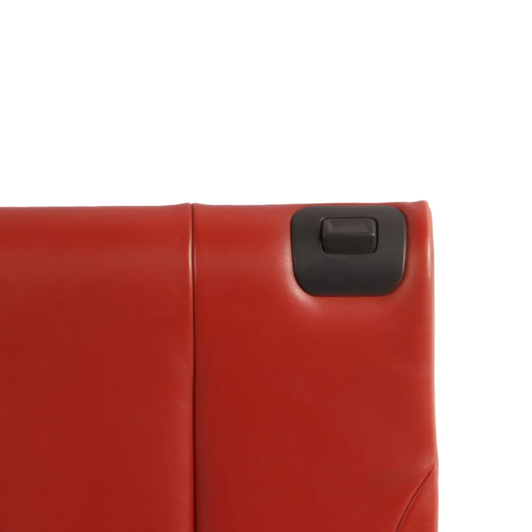 BMW F83 Convertible Rear Seat Backrest Cover Black Leather Red - SKU 8054892 - Part number 8054892
