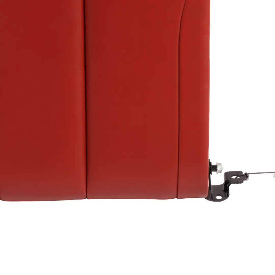 Backrest Cover Black Leather Red to BMW F83 Convertible Rear Seat with Part number 8054892 BMW F83 Convertible Rear Seat Backrest Cover Black Leather Red - SKU 8054892 - Part number 8054892
