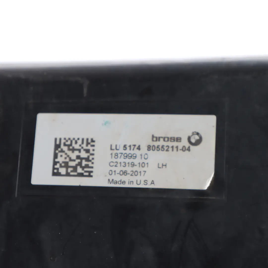 BMW F15 40eX 40dX Displaced Radiator Air Intake Duct Left N/S Guide - SKU 8055211 - Part number 8055211
