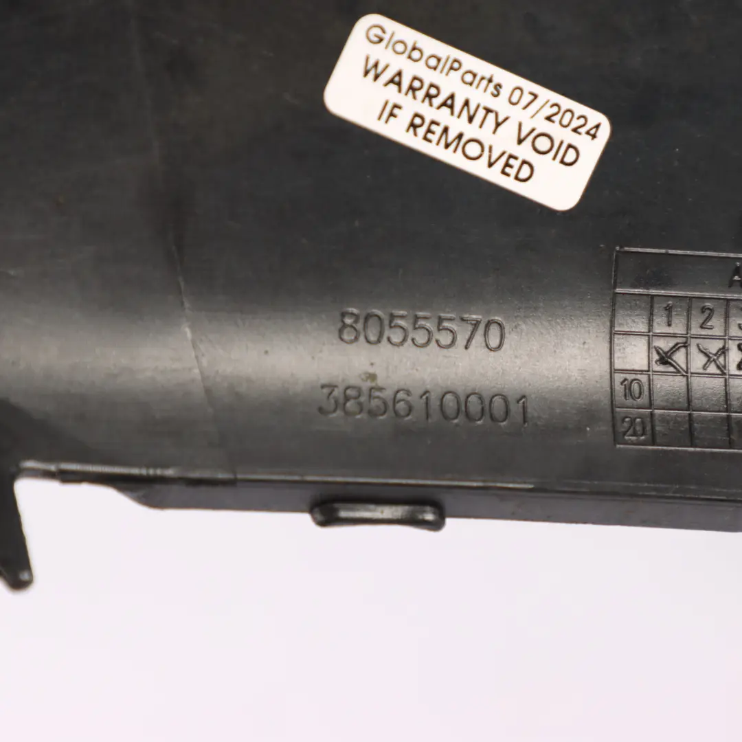 Bumper Diffuser Cover Bracket Moulding Glacier Silver A83 to BMW F22 F23 LCI Rear with Part number 8055570 BMW F22 F23 LCI Rear Bumper Diffuser Cover Bracket Moulding Glacier Silver A83 - SKU 8055570-GSB - Part number 8055570