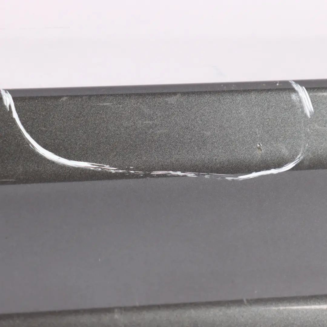BMW F30 F31 M Sport Left N/S Sill Strip Side Skirt Mineralgrau Grey - B39 - SKU 8056580-MG1 - Part number 8056580