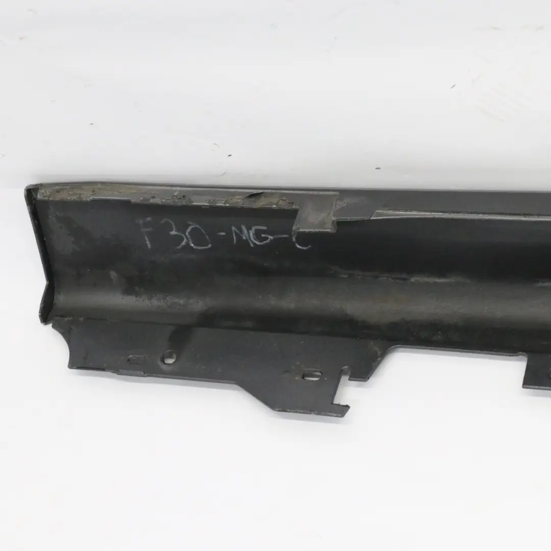 BMW F30 F31 M Sport Faldón lateral izquierdo Mineralgrau Grey - B39 - SKU 8056580-MG2 - Número de pieza 8056580