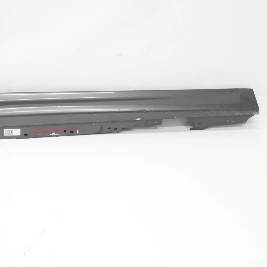 BMW F30 F31 Próg Lewy Listwa Progowa M-Pakiet Mineralgrau Szary - B39 - SKU 8056580-MG2 - Numer Części 8056580