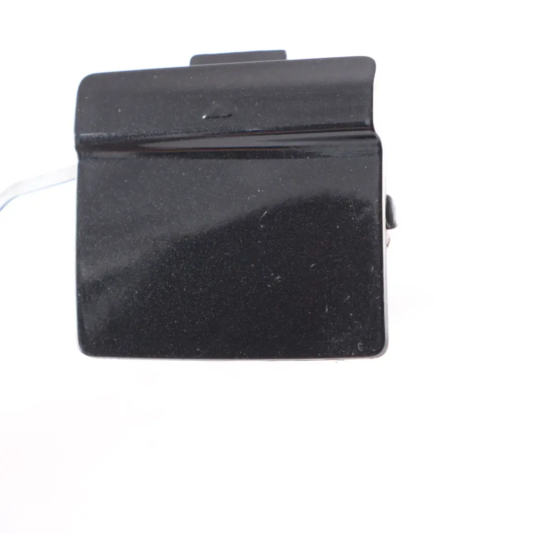 Bumper Flap Towing Eye Cover Schwarz 2 Black - 668 to BMW F30 M Sport Rear with Part number 8056615 BMW F30 M Sport Rear Bumper Flap Towing Eye Cover Schwarz 2 Black - 668 - SKU 8056615-SCH - Part number 8056615