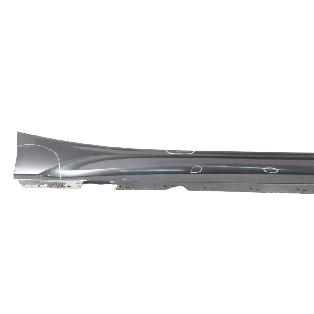 BMW F20 M Sport Sill Strip Side Skirt Cover Right O/S Mineralgrau Metallic - B39 - SKU 8056816-MG1 - Part number 8056816