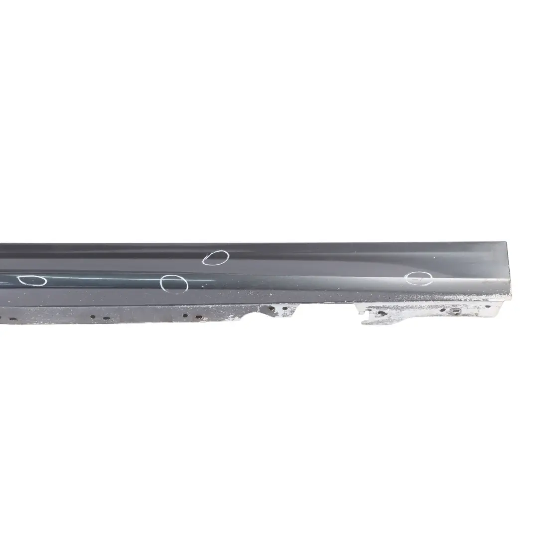 BMW F20 M Sport Sill Strip Side Skirt Cover Right O/S Mineralgrau Metallic - B39 - SKU 8056816-MG1 - Part number 8056816