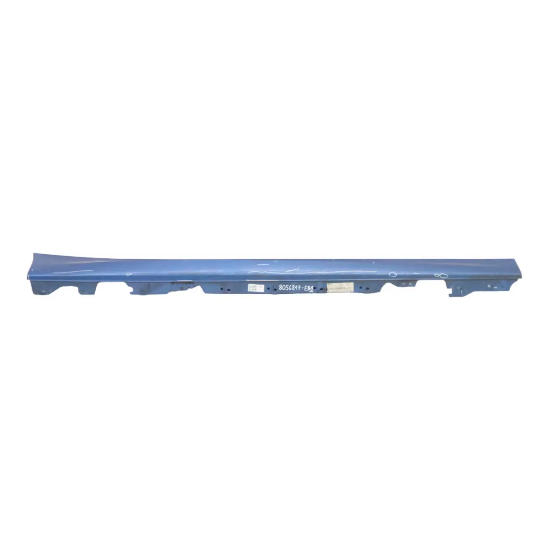 BMW F21 F22 M Sport Einstiegsleisten Seitenschweller rechts Estoril Blau - B45 - SKU 8056818-EB2 - Teilenummer 8056818
