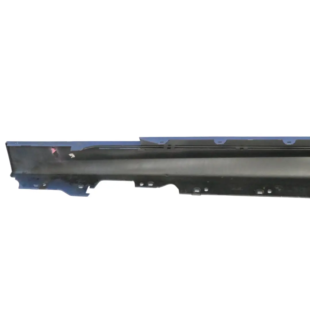 BMW F21 F22 M Sport Einstiegsleisten Seitenschweller rechts Estoril Blau - B45 - SKU 8056818-EB2 - Teilenummer 8056818
