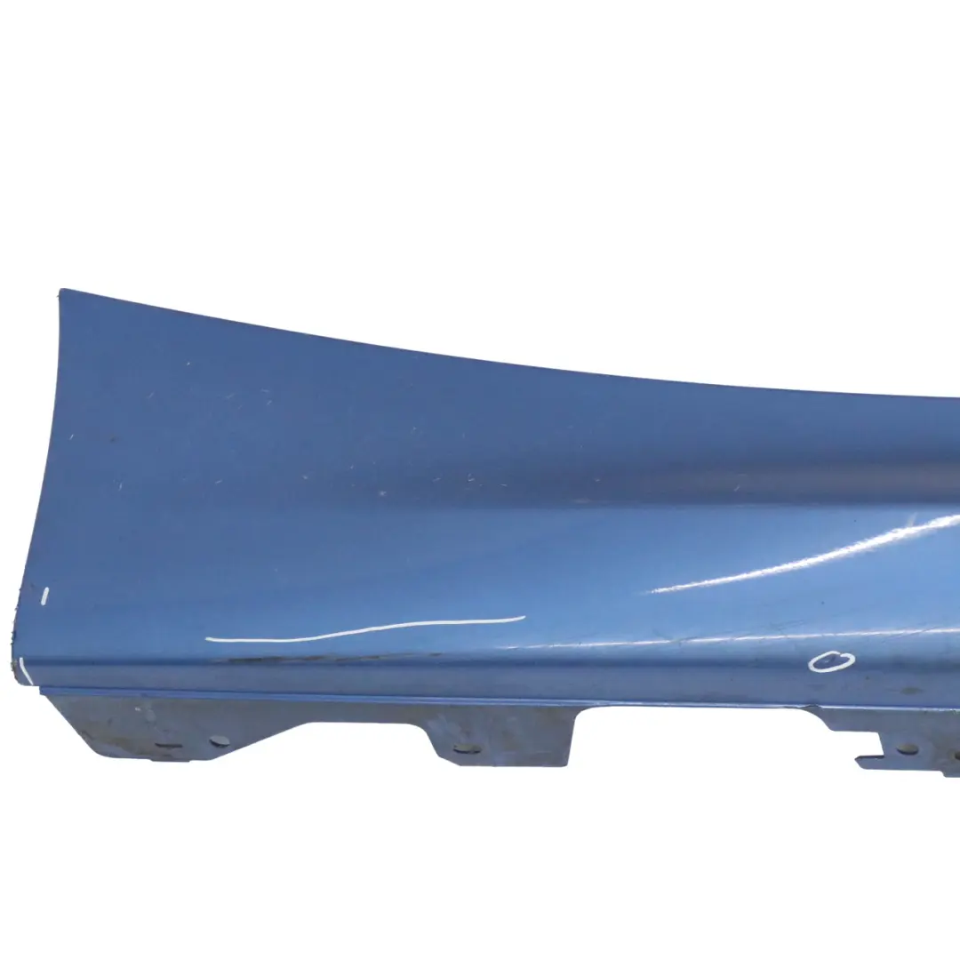 BMW F21 F22 M Sport Bande de seuil latérale droite Estoril Blue Metallic - B45 - SKU 8056818-EB2 - Numéro de pièce 8056818
