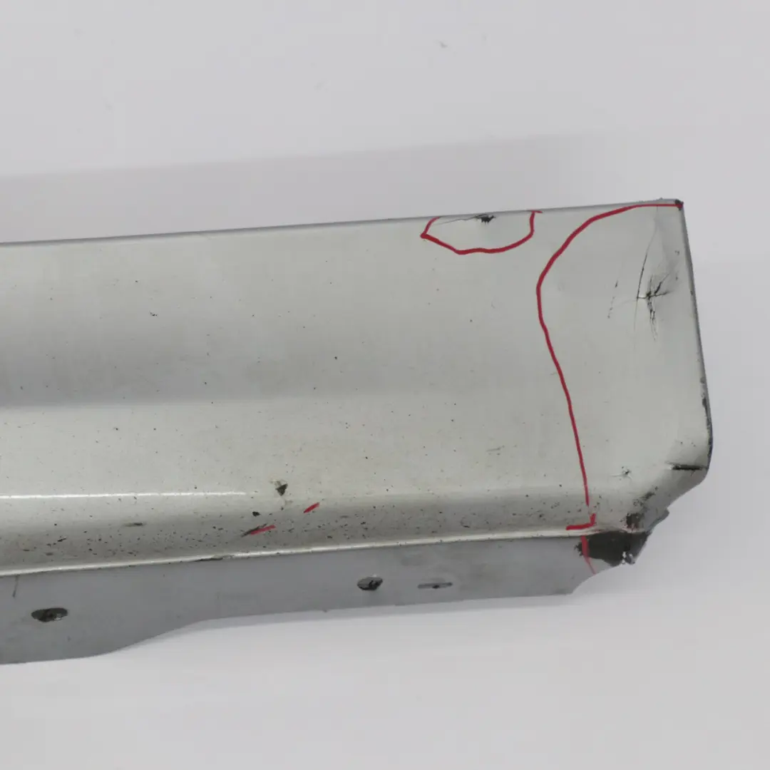 Sill Strip Side Skirt Right O/S Glacier Silver Metallic A83 to BMW F21 F22 M Sport with Part number 8056818 BMW F21 F22 M Sport Sill Strip Side Skirt Right O/S Glacier Silver Metallic A83 - SKU 8056818-GSB - Part number 8056818