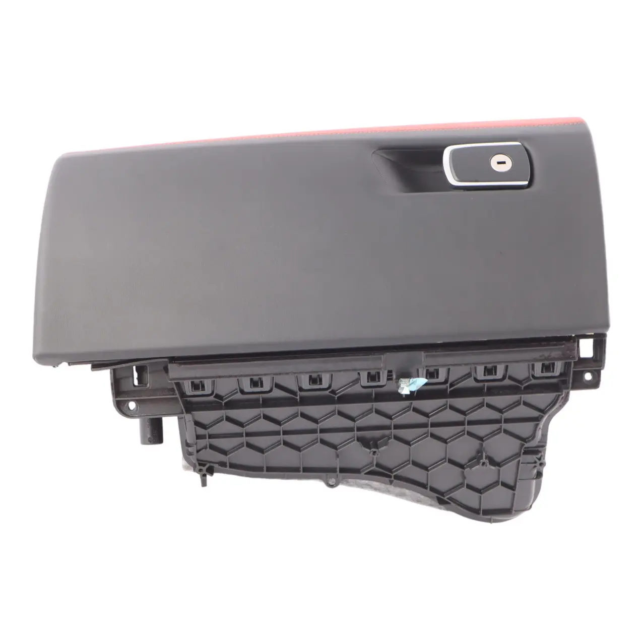 BMW F80 M3 F82 F83 M4 Dashboard Glove Box Storage Leather Merino Sakhir Orange