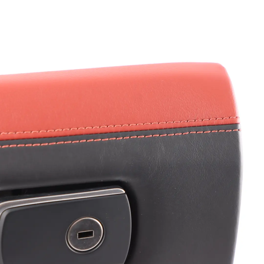 Dashboard Glove Box Storage Leather Merino Sakhir Orange to BMW F80 M3 F82 F83 M4 with Part number 8057550 BMW F80 M3 F82 F83 M4 Dashboard Glove Box Storage Leather Merino Sakhir Orange - SKU rhd-8057550 - Part number 8057550