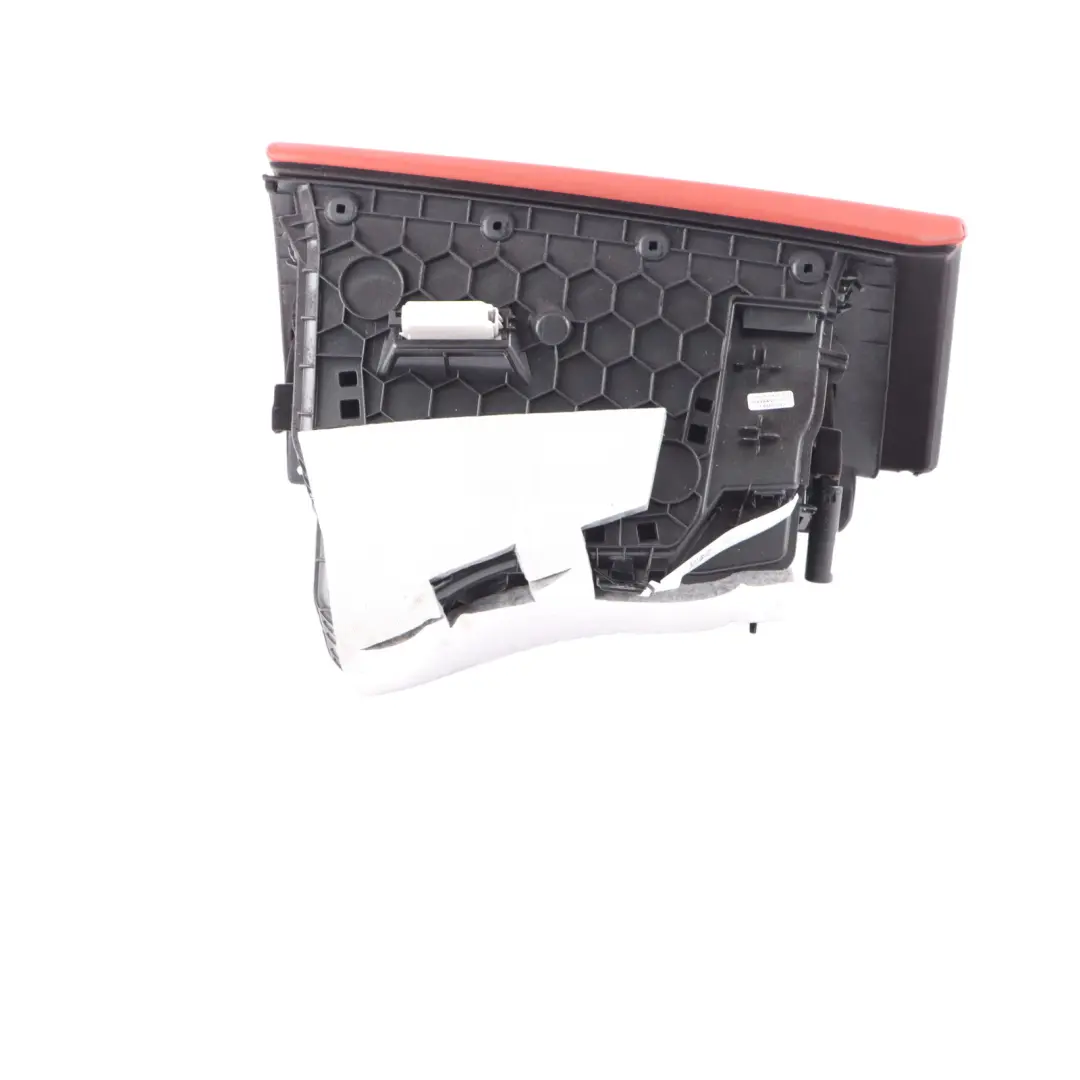 Dashboard Glove Box Storage Leather Merino Sakhir Orange to BMW F80 M3 F82 F83 M4 with Part number 8057550 BMW F80 M3 F82 F83 M4 Dashboard Glove Box Storage Leather Merino Sakhir Orange - SKU rhd-8057550 - Part number 8057550