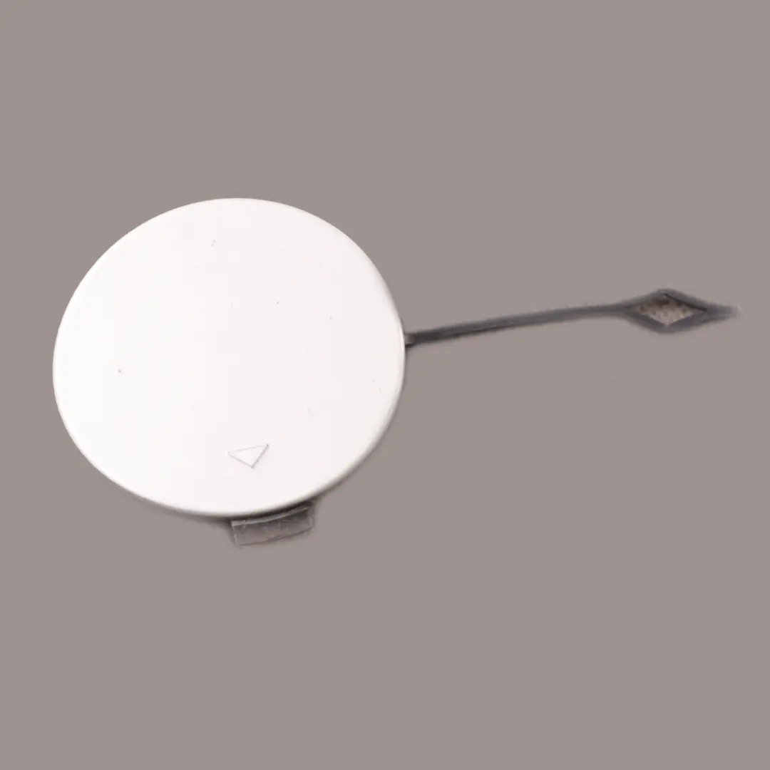 Towing Hook Eye Cover Cap Mineral White - A96 to BMW F46 Gran Tourer with Part number 8057882 BMW F46 Gran Tourer Towing Hook Eye Cover Cap Mineral White - A96 - SKU 8057882-MW - Part number 8057882