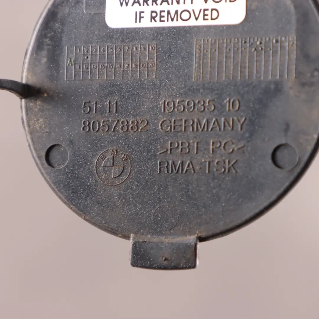 Towing Hook Eye Cover Cap Mineral White - A96 to BMW F46 Gran Tourer with Part number 8057882 BMW F46 Gran Tourer Towing Hook Eye Cover Cap Mineral White - A96 - SKU 8057882-MW - Part number 8057882