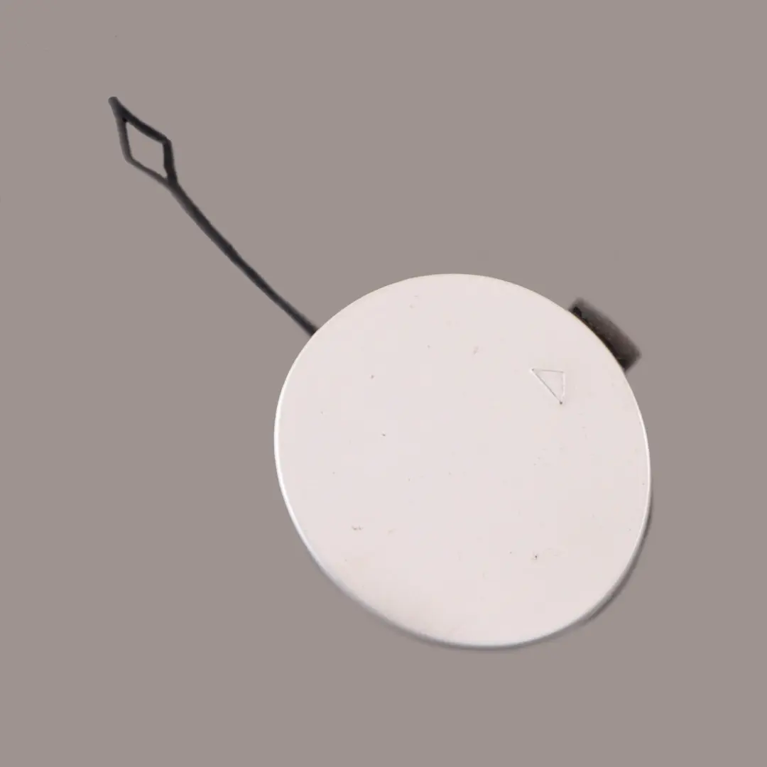 Towing Hook Eye Cover Cap Mineral White - A96 to BMW F46 Gran Tourer with Part number 8057882 BMW F46 Gran Tourer Towing Hook Eye Cover Cap Mineral White - A96 - SKU 8057882-MW - Part number 8057882