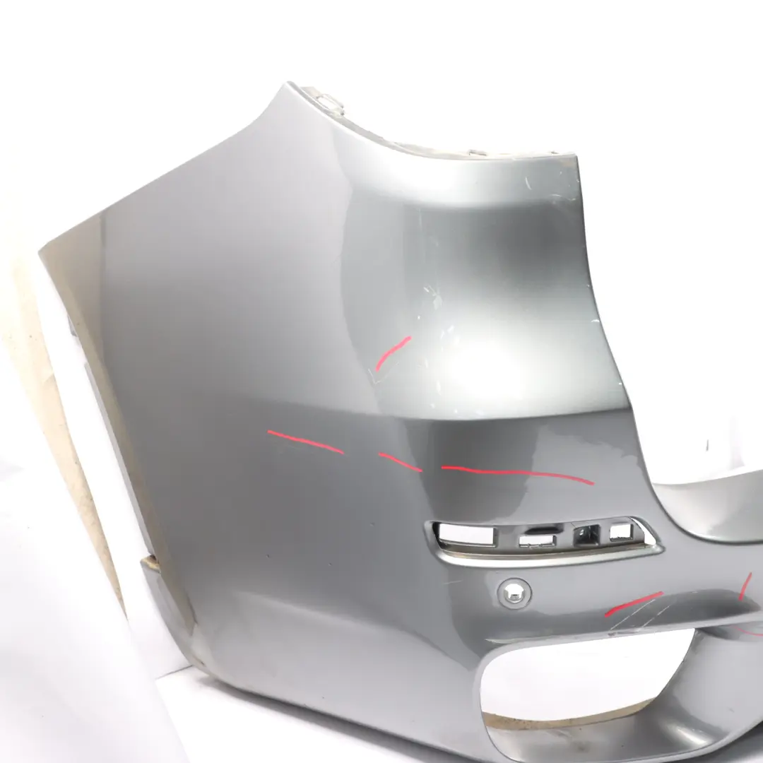 Bumper BMW X5 F15 M Sport Trim Panel PDC Spacegrau Grey Metallic - A52 to Rear with Part number 8058060 Rear Bumper BMW X5 F15 M Sport Trim Panel PDC Spacegrau Grey Metallic - A52 - SKU 8058060-SCG - Part number 8058060