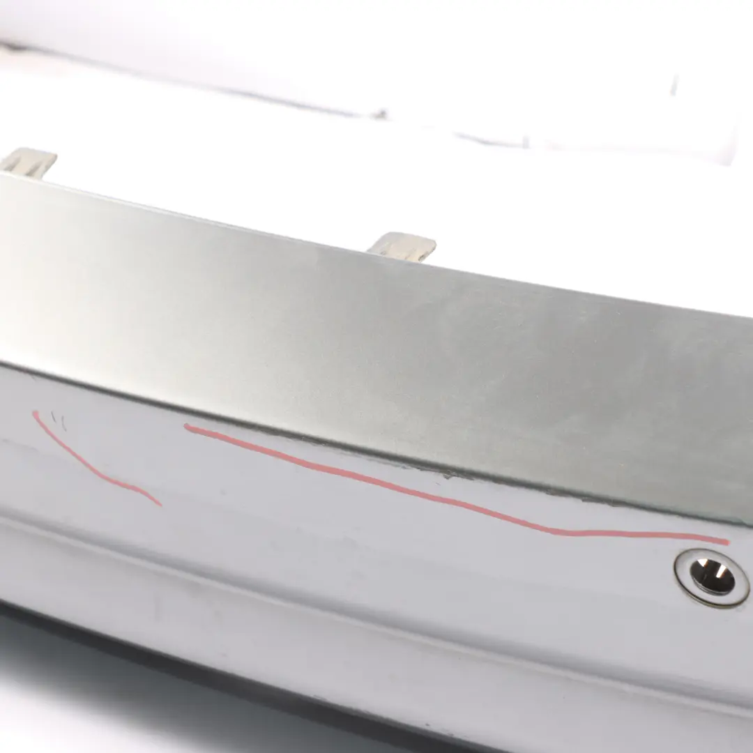 Bumper BMW X5 F15 M Sport Trim Panel PDC Spacegrau Grey Metallic - A52 to Rear with Part number 8058060 Rear Bumper BMW X5 F15 M Sport Trim Panel PDC Spacegrau Grey Metallic - A52 - SKU 8058060-SCG - Part number 8058060