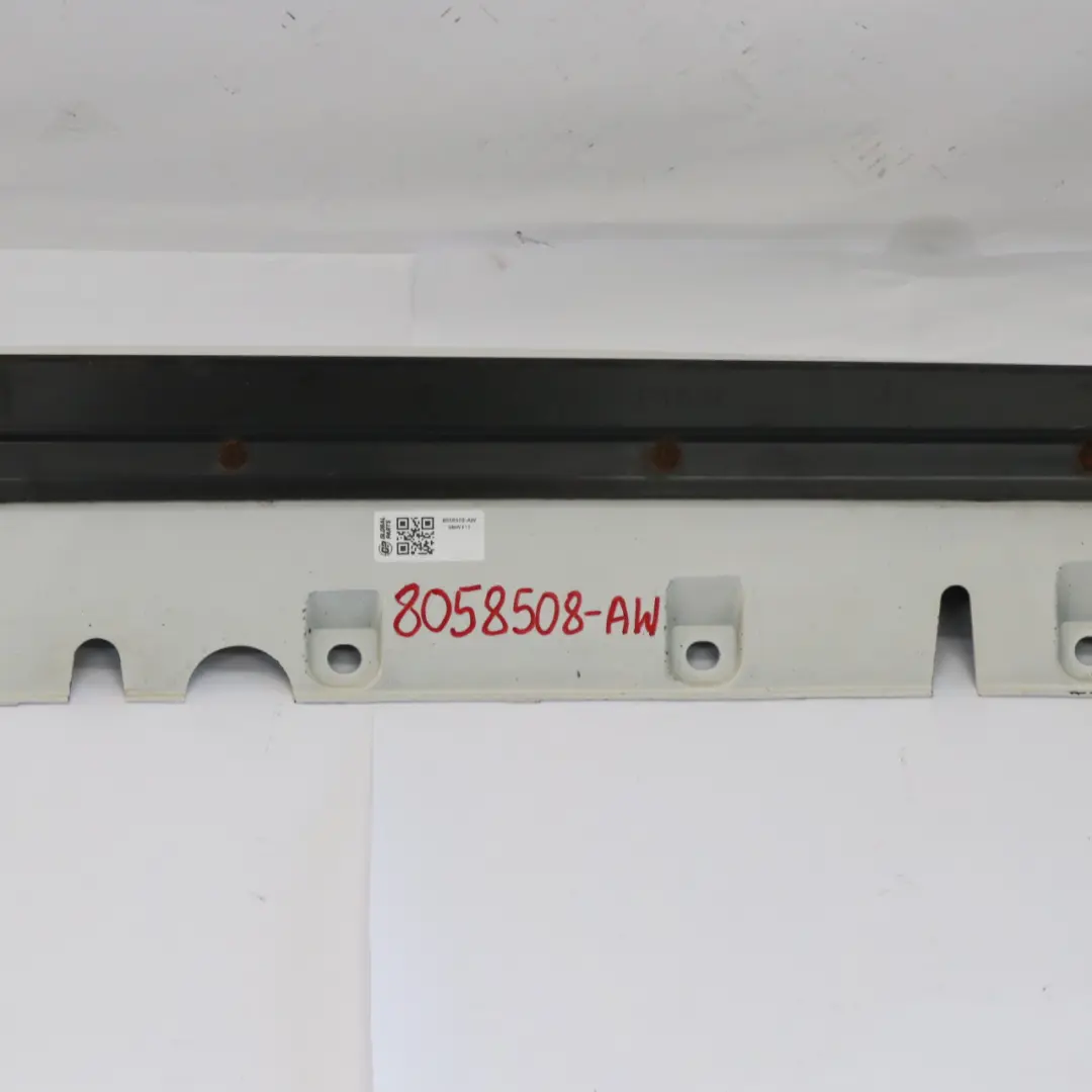 BMW X5 F15 Seitenschweller rechts M Sport Schwellerleiste Alpinweiss - 300 - SKU 8058508-AW - Teilenummer 8058508