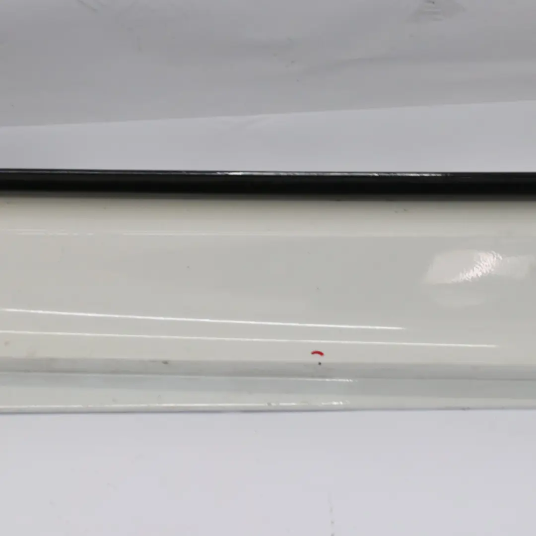 BMW X5 F15 Seitenschweller rechts M Sport Schwellerleiste Alpinweiss - 300 - SKU 8058508-AW - Teilenummer 8058508