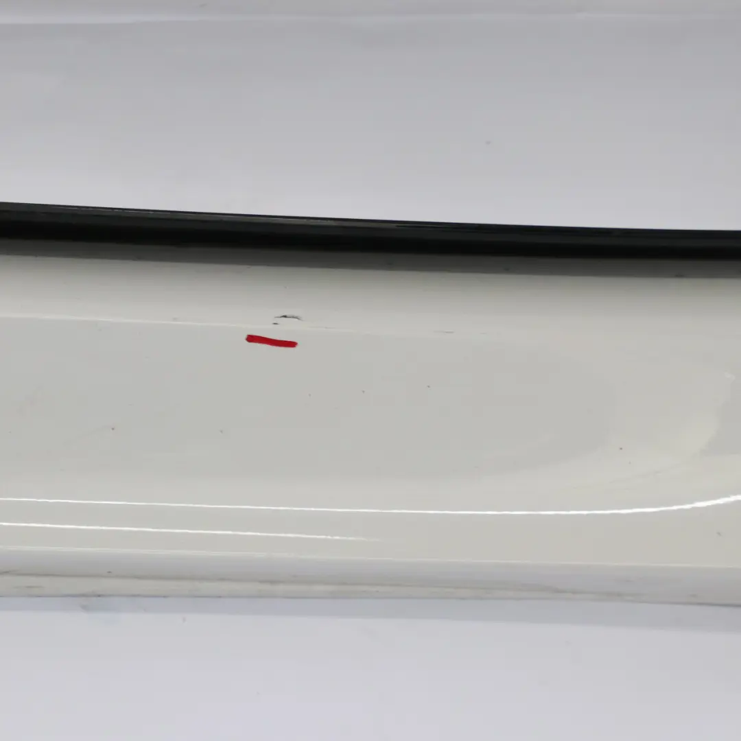 BMW X5 F15 Seitenschweller rechts M Sport Schwellerleiste Alpinweiss - 300 - SKU 8058508-AW - Teilenummer 8058508
