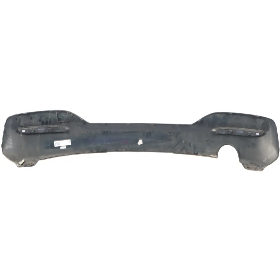 Bumper M Sport Bottom Trim Panel Diffuser Insert to BMW F20 LCI Rear with Part number 8060302 BMW F20 LCI Rear Bumper M Sport Bottom Trim Panel Diffuser Insert - SKU 8060302 - Part number 8060302