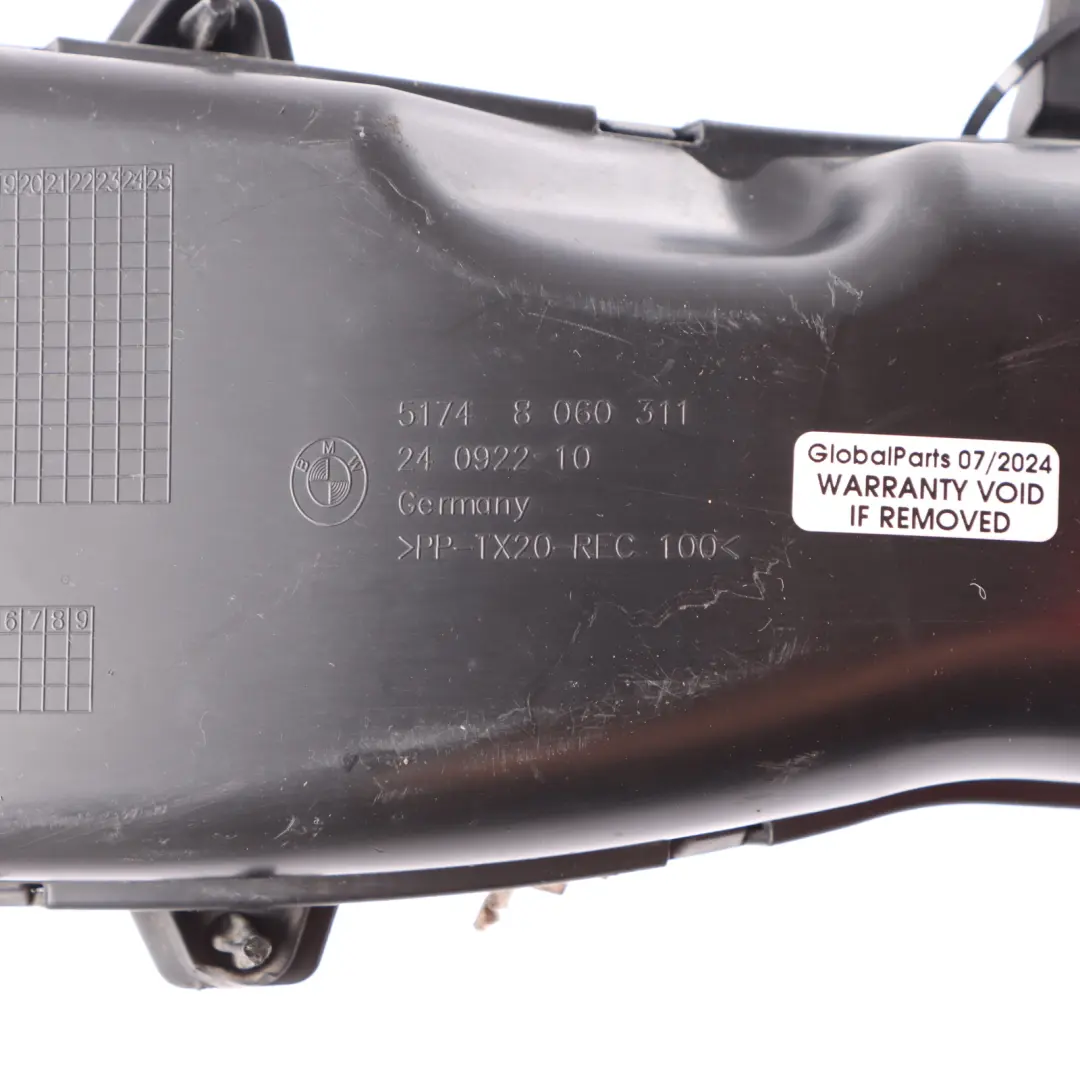 Duckt Deflector Mount Bracket Left N/S to BMW F20 F21 LCI Air with Part number 8060311 BMW F20 F21 LCI Air Duckt Deflector Mount Bracket Left N/S - SKU 8060311 - Part number 8060311