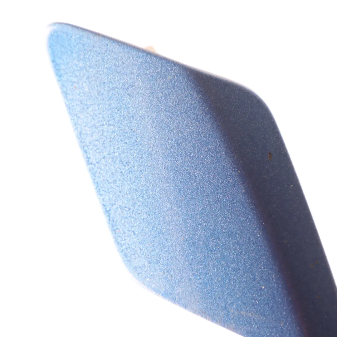 BMW F32 M Sport Headlight Washer Spray Cover Left N/S Estoril Blue - B45 - SKU 8060681-EB - Part number 8060681