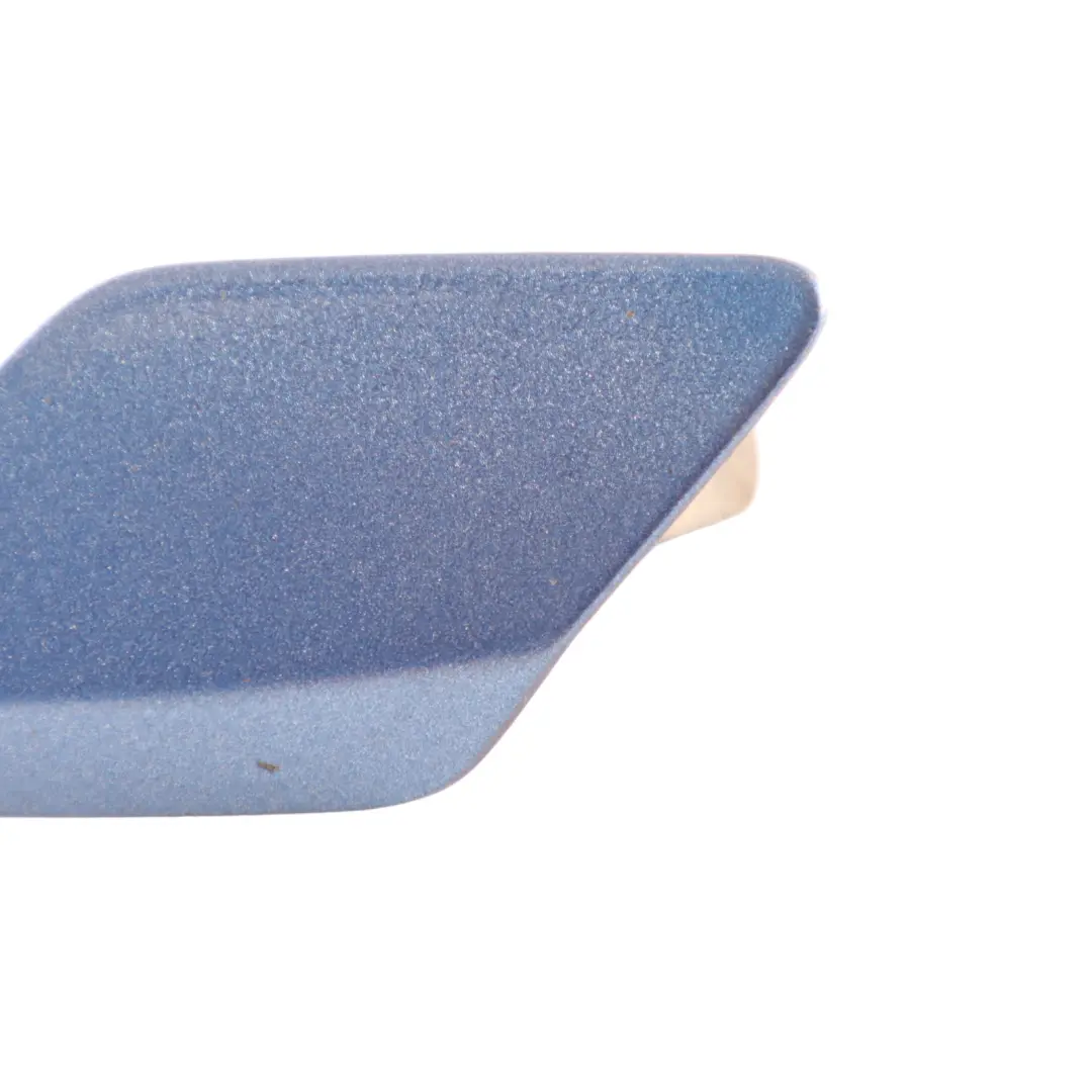 BMW F32 M Sport Headlight Washer Spray Cover Left N/S Estoril Blue - B45 - SKU 8060681-EB - Part number 8060681