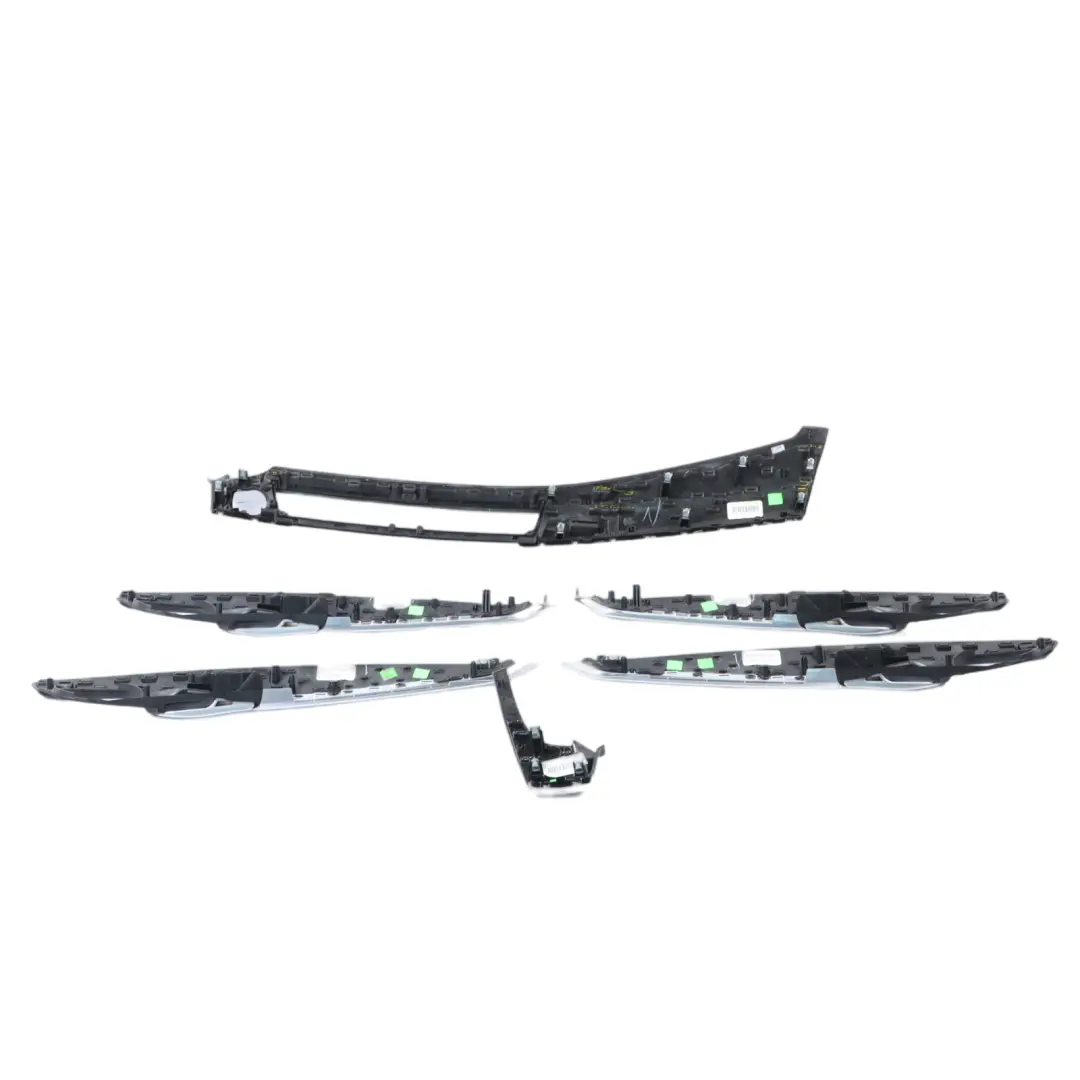  Dashboard Door Strip Set BMW X5 F15 Interior Trim Set Piano Black Individual - SKU rhd-8060788-1 - Part number 8060788