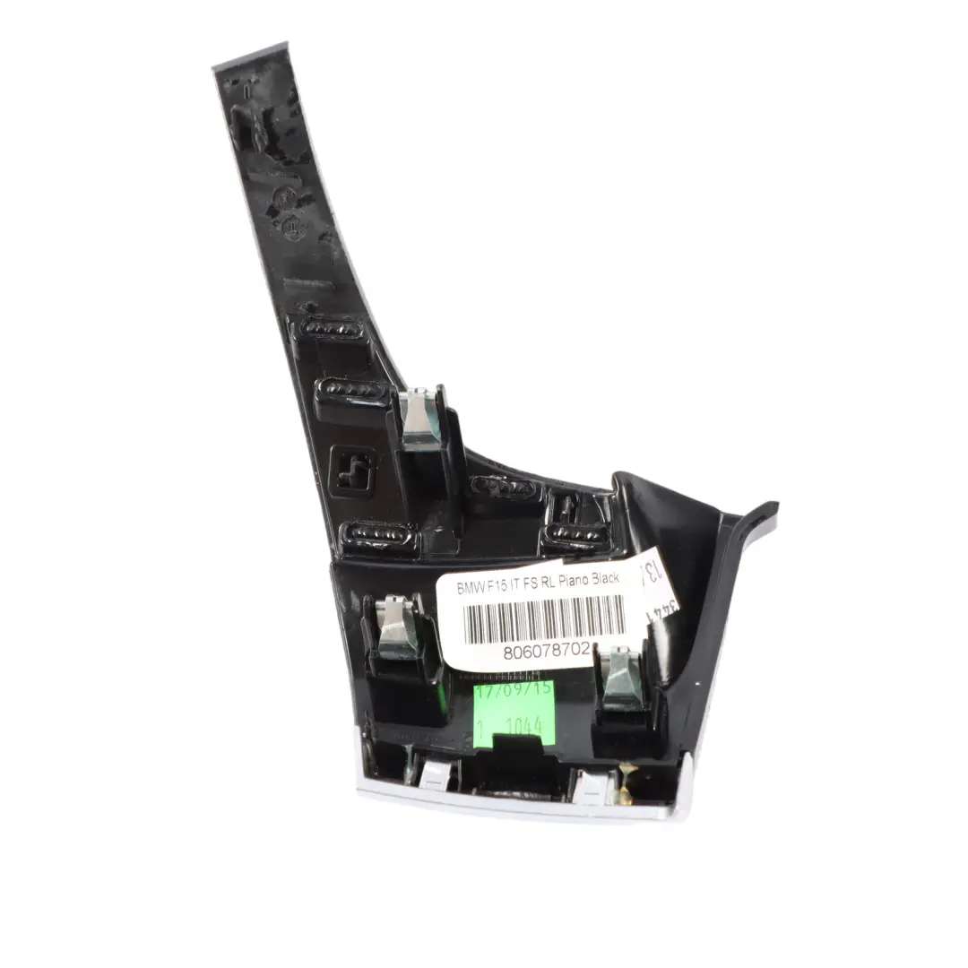 Dashboard Door Strip Set BMW X5 F15 Interior Trim Set Piano Black Individual to with Part number 8060788 Dashboard Door Strip Set BMW X5 F15 Interior Trim Set Piano Black Individual - SKU rhd-8060788-1 - Part number 8060788
