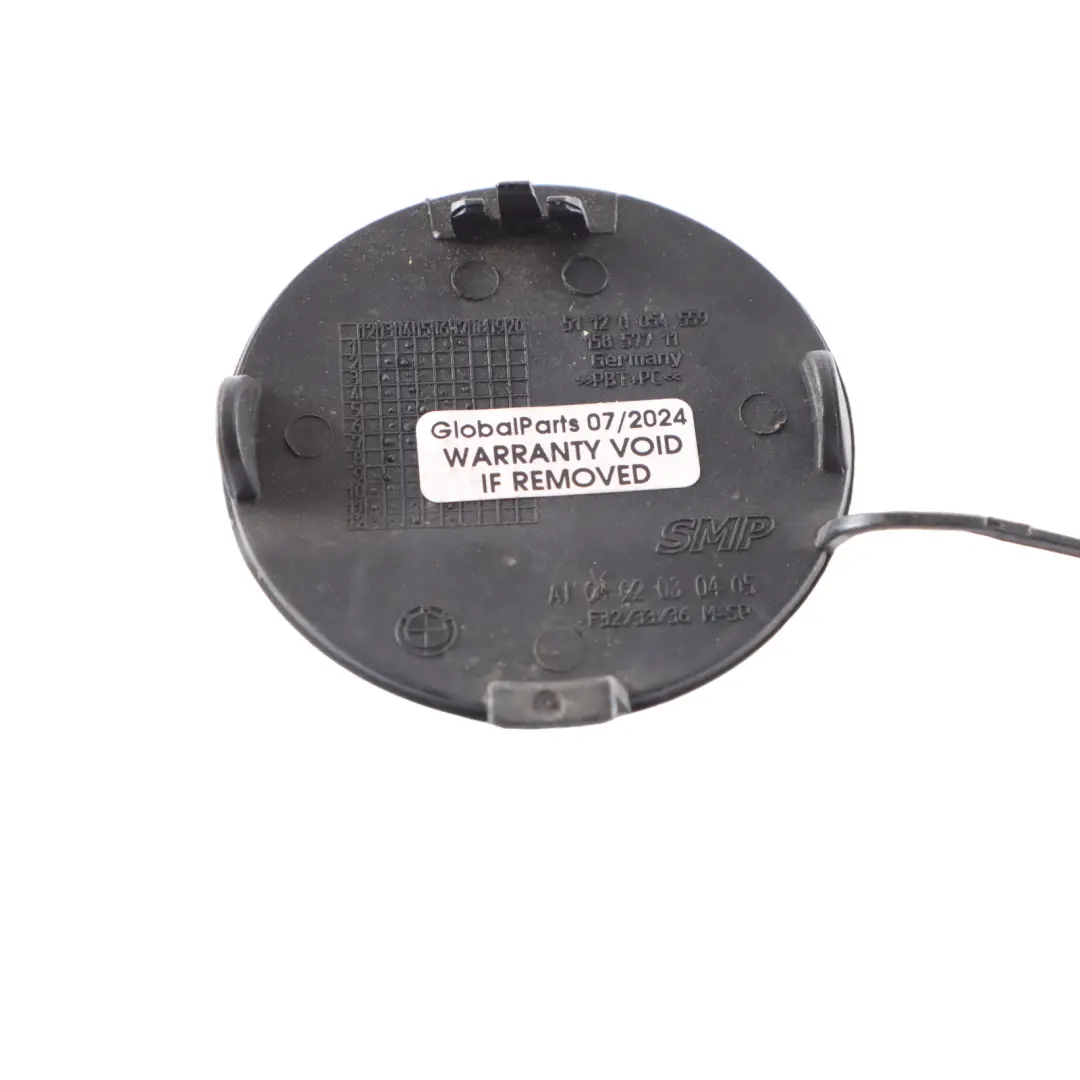  Copertura Paraurti BMW F32 F33 M Sport Gancio Traino Estoril Blau - B45 - SKU 8060849-EB - Numero di parte 8060849