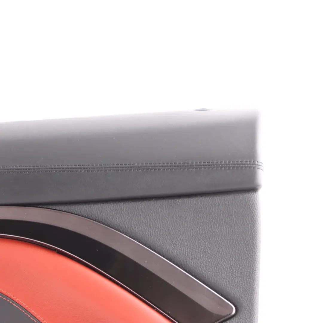 BMW F82 F83 M4 Front Right O/S Door Lining Card Full Leather Sakhir Orange - SKU 8063634 - Part number 8063634