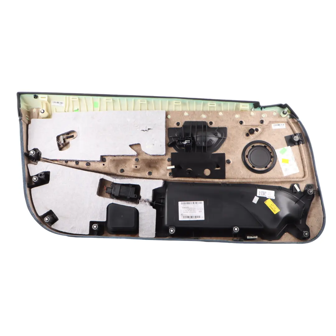 BMW F82 F83 M4 Front Right O/S Door Lining Card Full Leather Sakhir Orange - SKU 8063634 - Part number 8063634