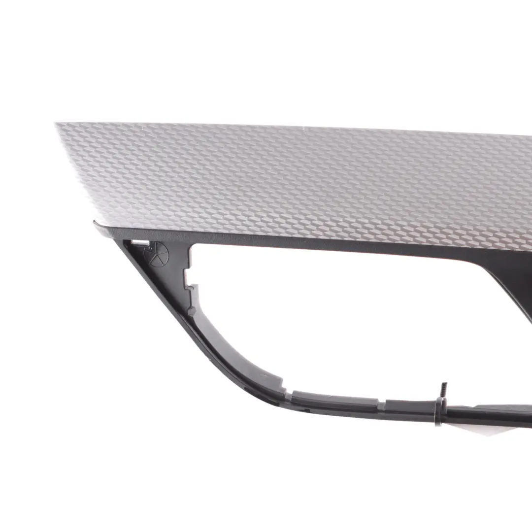 Embellecedor de puerta BMW F15 F16 Cubierta trasera derecha Alu Hexagon para con número de pieza 8063912 Embellecedor de puerta BMW F15 F16 Cubierta trasera derecha Alu Hexagon - SKU 8063912 - Número de pieza 8063912